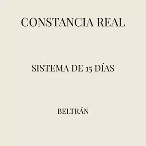 Imagen de portada para Ebook Constancia Real - Sistema de 15 días aplicable a cualquier área.