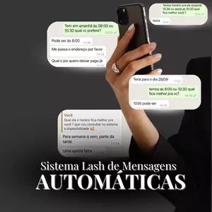 Imagem de capa para o Curso online Sistema Lash de Mensagens Automáticas 