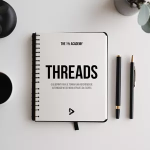 Imagem de capa para o Curso online The 1% Academy - Threads