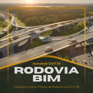 Imagem de capa para o Curso online Curso Avançado em Projetos de Rodovias com Metodologia BIM e Autodesk Civil 3D
