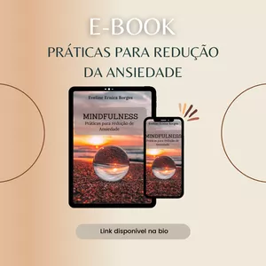 Imagem de capa para o Ebook Mindfulness - Práticas para redução de ansiedade