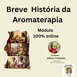 Imagem de capa para o Curso online Breve História da Aromaterapia 