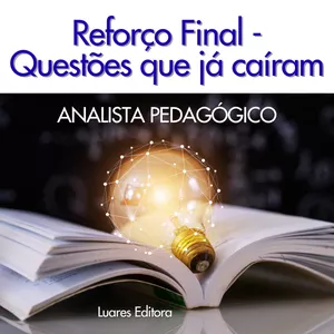 Imagem de capa para o Ebook Reforço Final: 80 Questões Que já Caíram - Analista Pedagógico