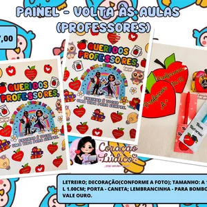 Imagem de capa para o Ebook 🍎 Painel - Volta às Aulas - Professores