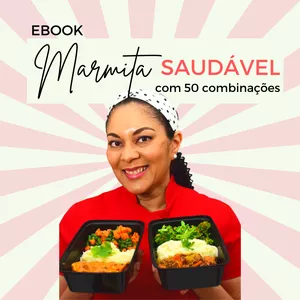 Imagem de capa para o Ebook E-book Marmitas Saudáveis: Receitas Deliciosas e Práticas para Emagrecer sem Perder Tempo na cozinha [ATUALIZADO]