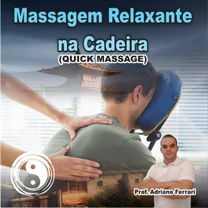 Imagem de capa para o Curso online Curso de  Massagem Relaxante na Cadeira - Quick Massage