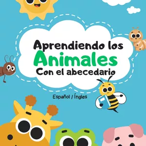 Imagen de portada para Ebook Aprendiendo los animales con los abecedario