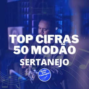 Imagem de capa para o Ebook TOP 50 MODÃO SERTANEJO