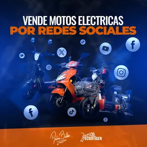 Imagen de portada para Curso online VENDE MOTOS ELECTRICAS POR REDES SOCIALES