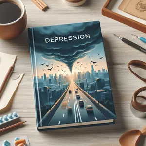 Imagem de capa para o Ebook Depressão Não É Frescura: tudo o que você precisa saber sobre essa doença silenciosa e como se livrar dela