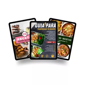 Imagen de portada para Curso online 30 Días, 50 Recetas: La Guía para Transformar Tu Cuerpo