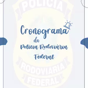 Imagem de capa para o Ebook CRONOGRAMA DA PRF