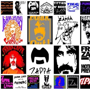 Cover image for Online course Frank Zappa 24 Vector Pack SVG EPS DXF PDF STUDIO3 JPG PREVIEWS