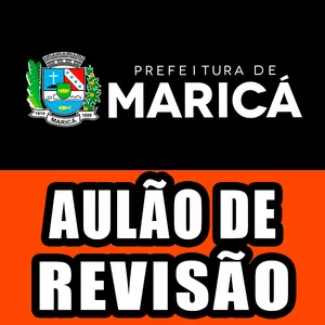 Imagem de capa para o Curso online AULÃO DE REVISÃO - MARICÁ