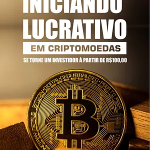 Imagem de capa para o Ebook Iniciando Lucrativo Em Criptomoedas