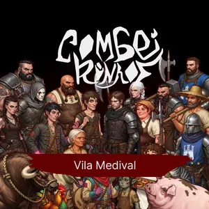 Imagem de capa para o Curso online Pack de tokens e mapas isométricos RPG | Vila Medieval