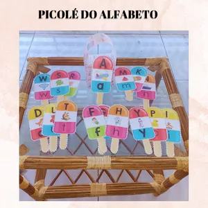 Imagem de capa para o Ebook Picolé do Alfabeto