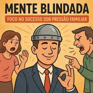Imagem de capa para o Ebook MENTE BLINDADA - FOCO NO SUCESSO SOB PRESSÃO FAMILIAR