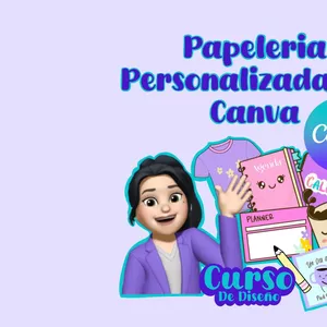 Imagen de portada para Curso online PAPELERIA PERSONALIZADA CON CANVA