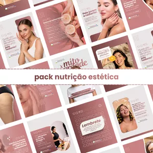 Imagem do curso PACK CANVA NUTRIÇÃO ESTÉTICA