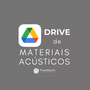 Imagem de capa para o Curso online Drive de Materiais Acústicos