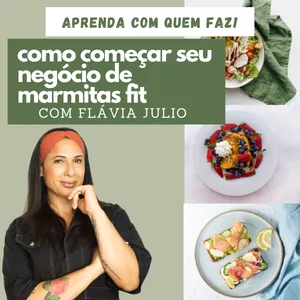 Imagem de capa para o Ebook Como começar seu negócio de marmitas fit
