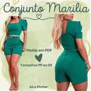 Imagem de capa para o Curso online Conjunto Marilia - Molde em PDF