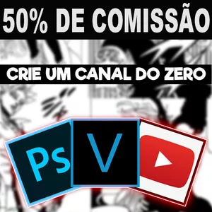 Imagem de capa para o Ebook E-BOOK - CRIE UM CANAL DO ZERO
