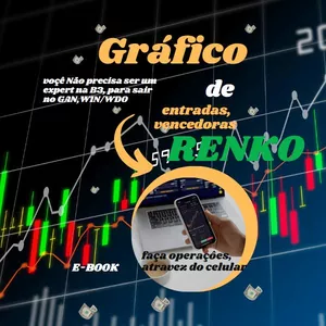 Imagem de capa para o Ebook TRADERS ,RENKO ENTRADAS VENCEDORAS