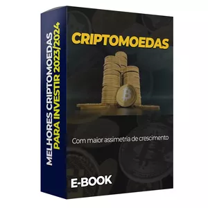 Imagem de capa para o Ebook Melhores Criptomoedas para Investir em 2023/2024