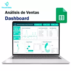 Imagen de portada para Curso online Dashboard Interactivo de Análisis de Ventas en Sheets