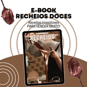 Imagem de capa para o Ebook Receitas de Recheios Doces Lucrativos