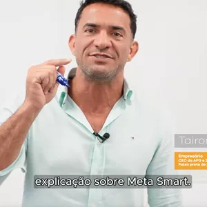 Imagem de capa para o Curso online Vídeo Aula Exclusiva – Como Aplicar o Método SMART na Prática com Tairone Oliveira