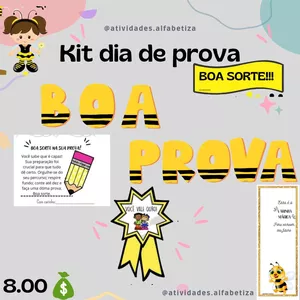 Imagem de capa para o Ebook Kit dia de prova 