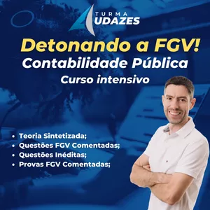 Imagem de capa para o Curso online Detonando a FGV: Contabilidade Pública