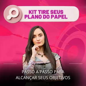 Imagem de capa para o Curso online Kit Tire Seus Planos do Papel