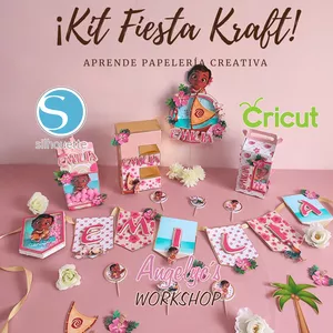 Imagen de portada para Curso online (Woo) Kit de Fiesta Craft Curso de Papelería Creativa para Fiestas 