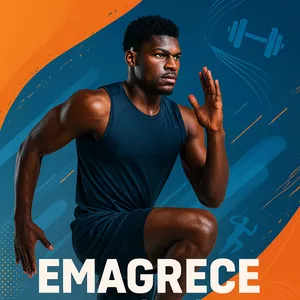 Imagem de capa para o Ebook Emagrece em Casa – Plano de Treino de 4 Semanas