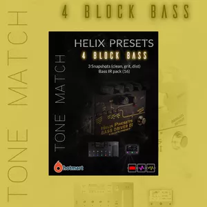 Cover image for Online course Line 6 Helix presets - 4 Blocks Bass Drive