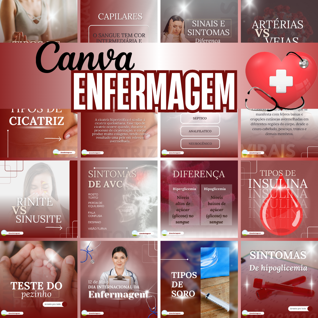 Imagem do curso CANVA ENFERMAGEM