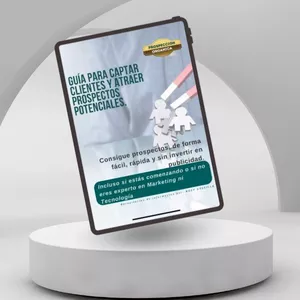 Imagen de portada para Ebook GUIA PARA CAPTAR CLIENTES Y ATRAER PROSPECTOS POTENCIALES