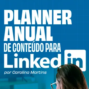 Imagem de capa para o Curso online Planner anual de conteúdo para LinkedIn