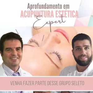 Imagem de capa para o Curso online Aprofundamento em Acupuntura Estética Expert 