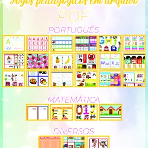 Imagem de capa para o Ebook Jogos Pedagógicos 