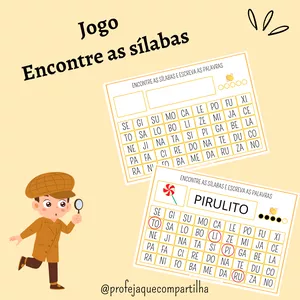 Imagem de capa para o Ebook Jogo Construção de palavras