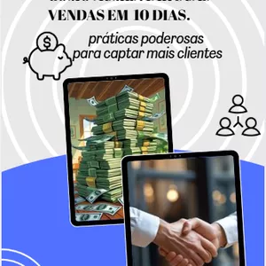 Imagem de capa para o Ebook Como aumentar suas vendas em 10 dias