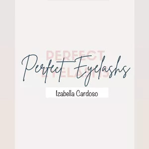 Imagem de capa para o Ebook Curso 3 em 1 alongamento de cílios designer de sobrancelhas.