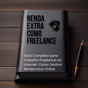 Imagem de capa para o Ebook Guia Completo para Trabalho Freelance na Internet: Como Ganhar uma Renda Extra Online