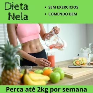 Imagem principal do produto DietaNela Perca até 2kg por semana
