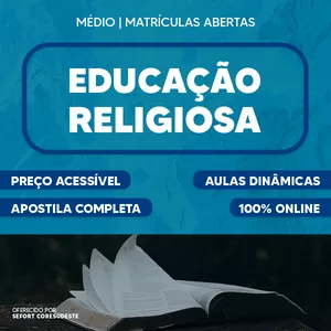 Imagem de capa para o Curso online Curso de Educação Religiosa